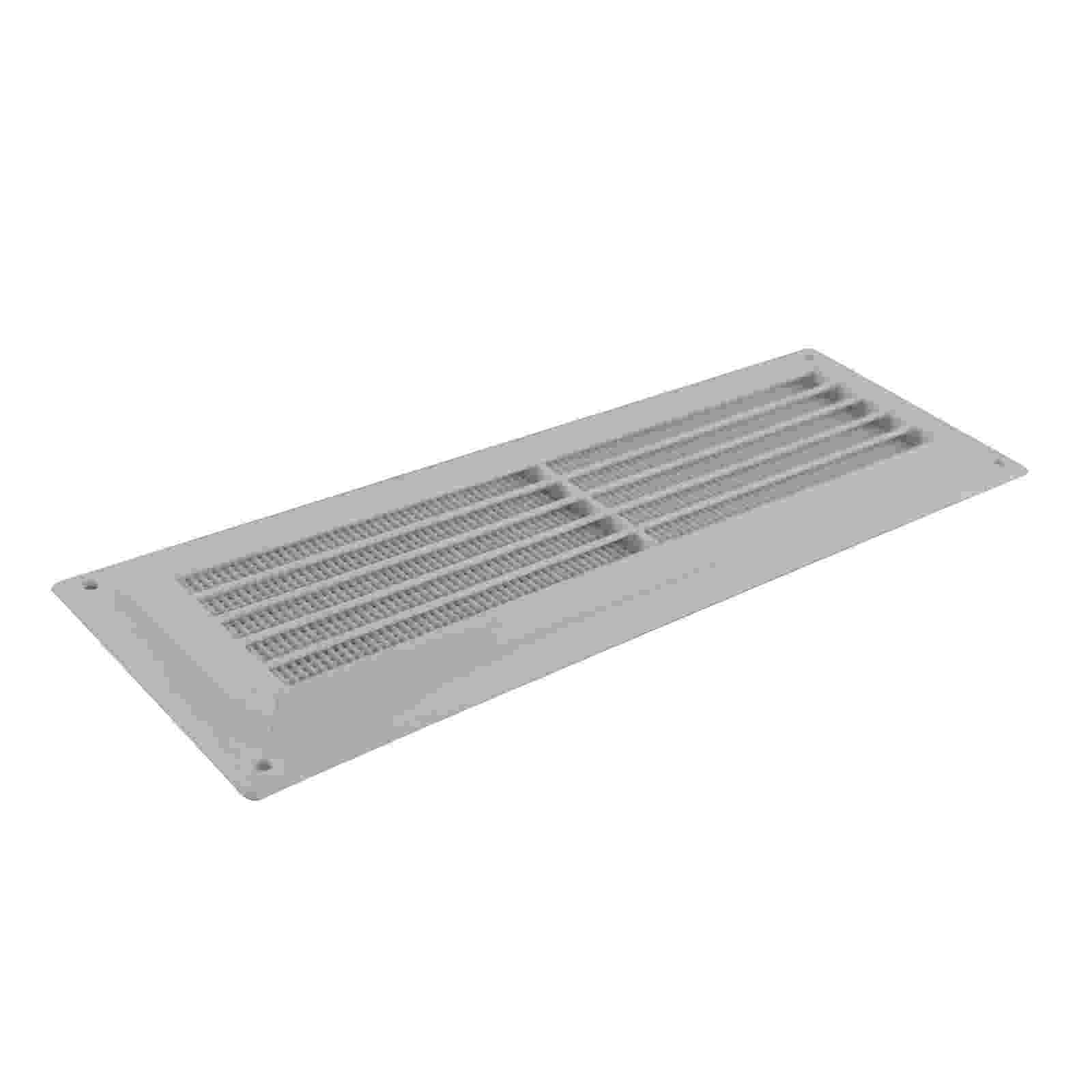 Vent -Louvred with F/Flyscreen Plastic 9x3