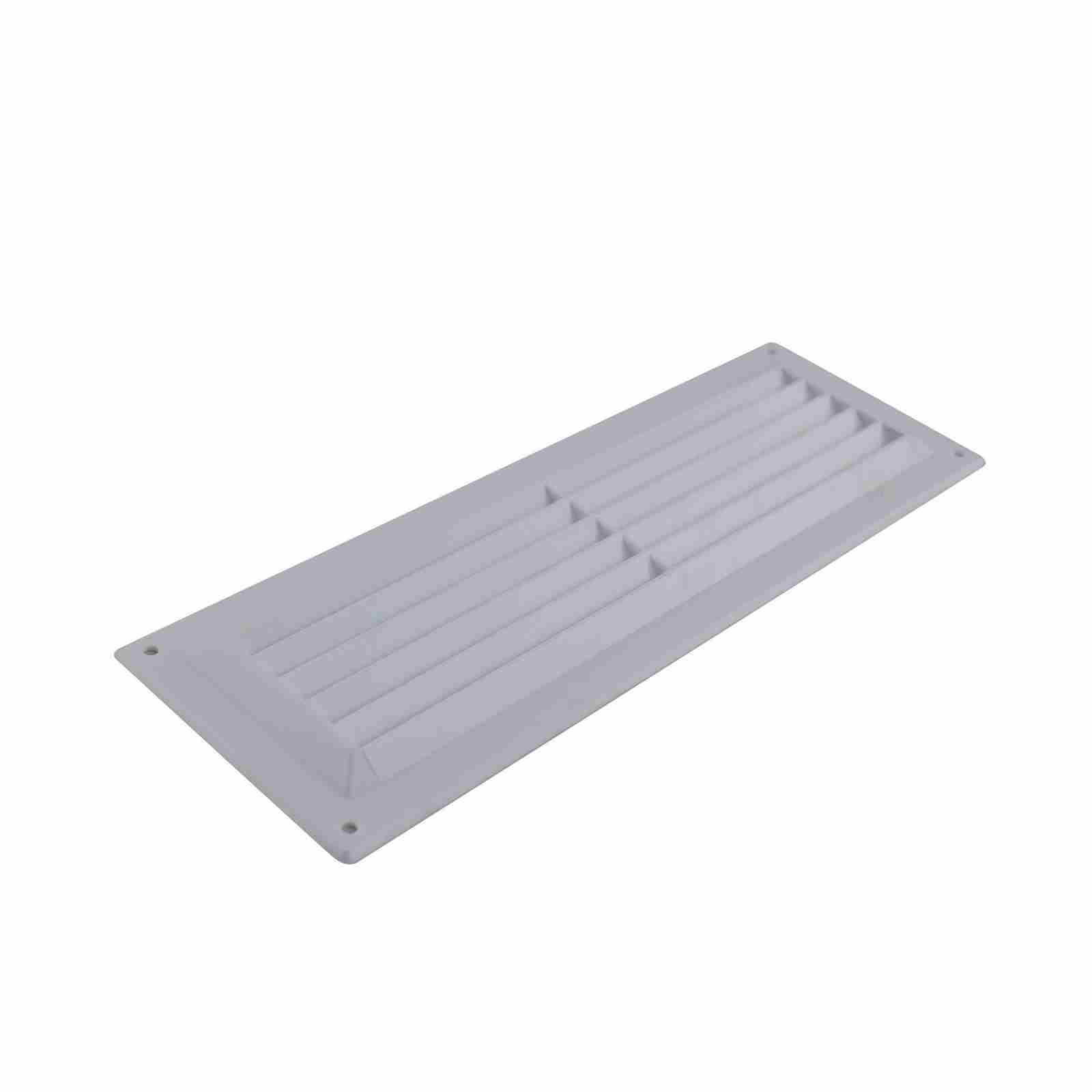 Vent -Louvred No Flyscreen Plastic 9x3