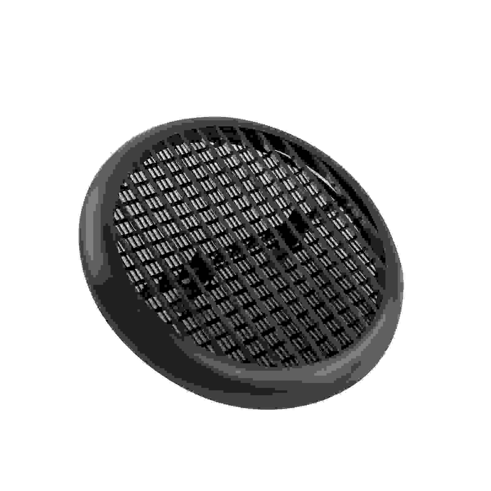 Vent - Round with Flyscreen Plastic 135mm Black