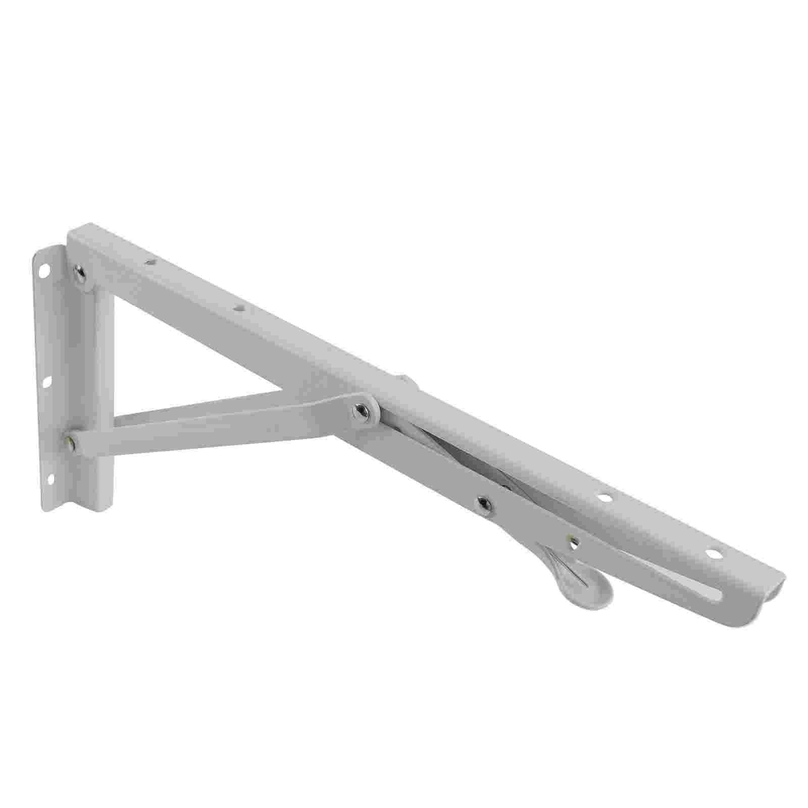 BRACKET FOLDING CARINYA++300X145MM S/LOADED WHT B00156