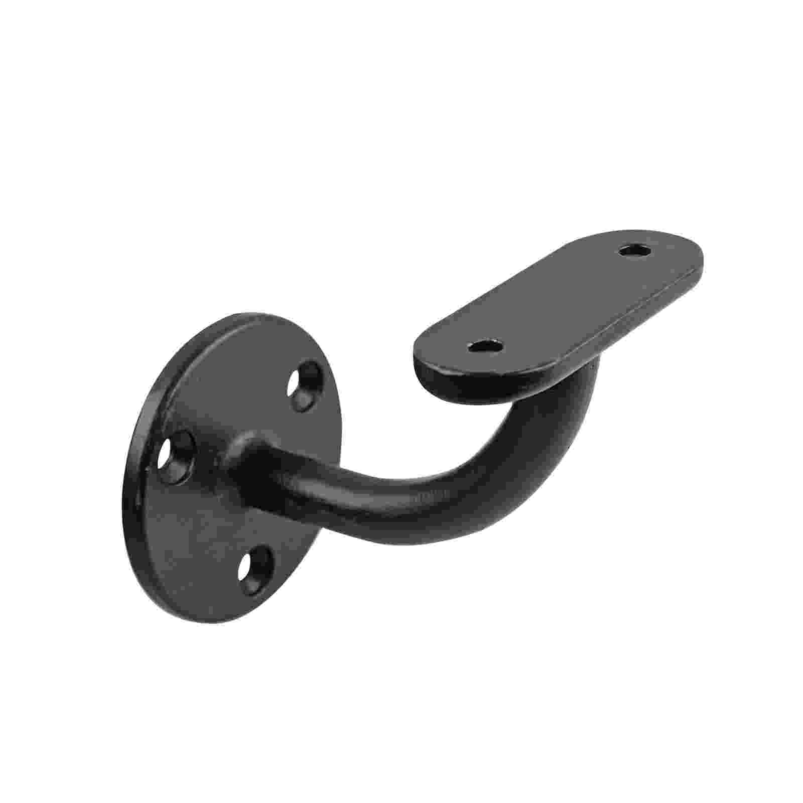 HANDRAIL BRACKET CARINYA++95X70X90MM SAT BLK B01055