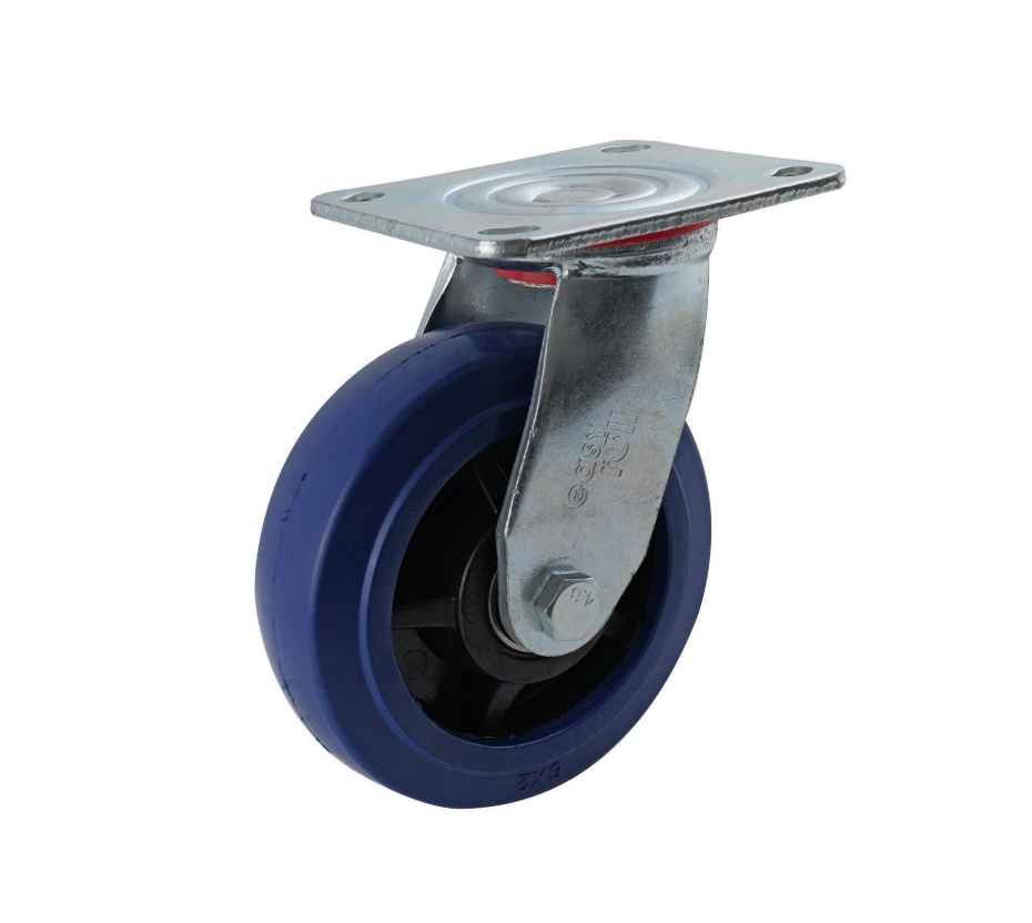 150MM BLUE ELASTIC RUBBER SWIVEL 300KG