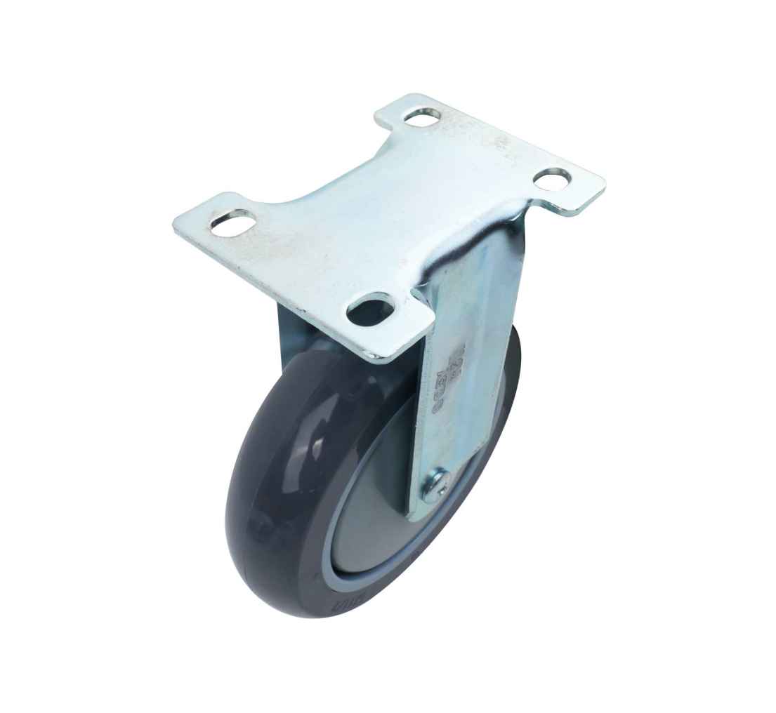 125MM GREY URETHANE FIXED PLAT