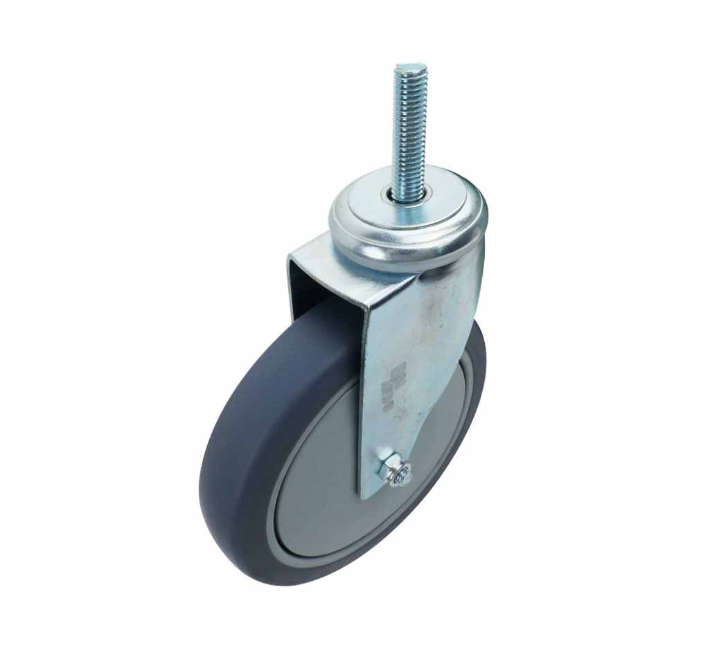 150MM GREY RUBBER SWIVEL EXPBO