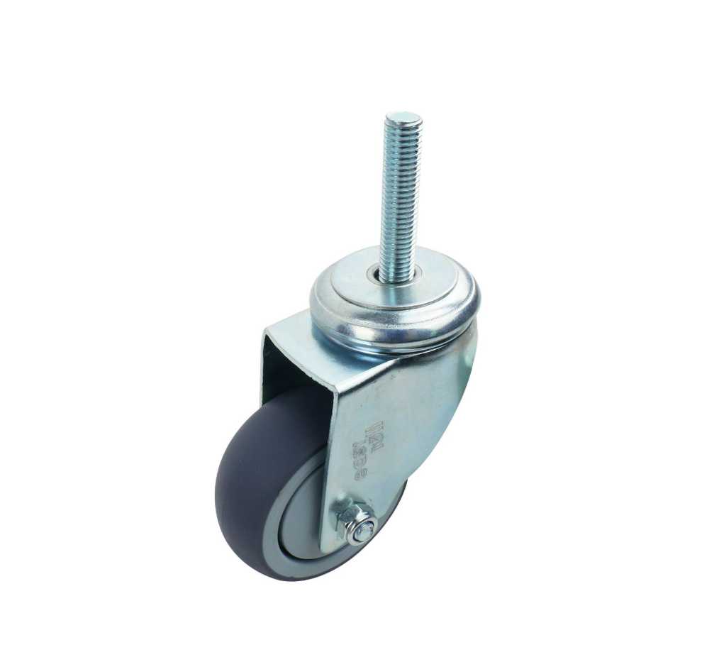 75MM GREY RUBBER SWIVEL EXPBOL