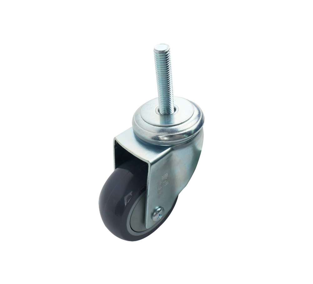 75MM GREY URETHANE SWIVEL EXPB