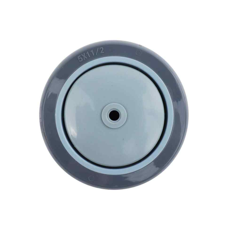 125MM GREY URETHANE WHEEL PREC