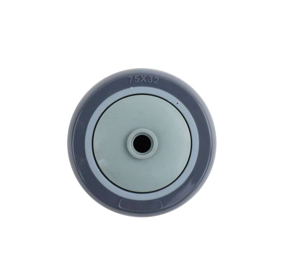 75MM GREY URETHANE WHEEL PRECI