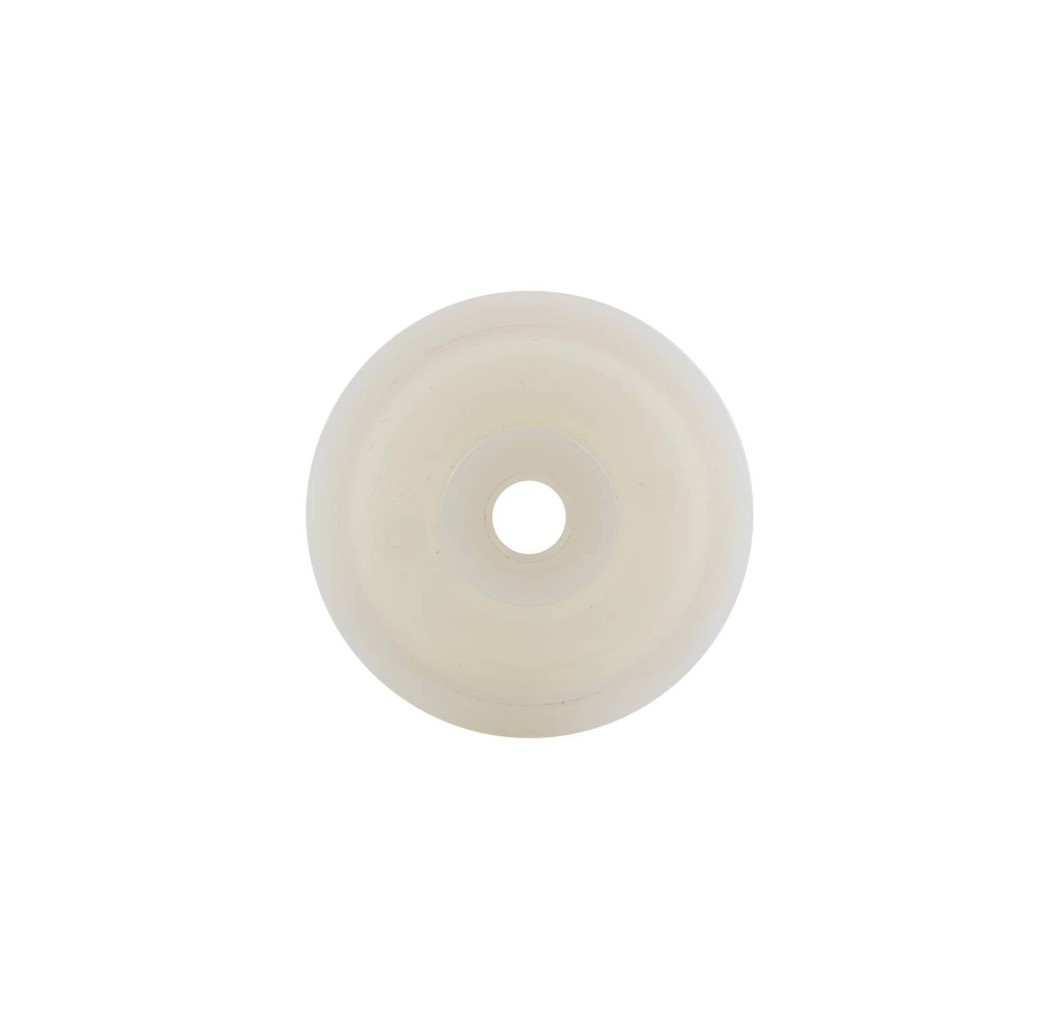 75MM WHITE NYLON STAINLESS STEEL WHEEL PLAIN