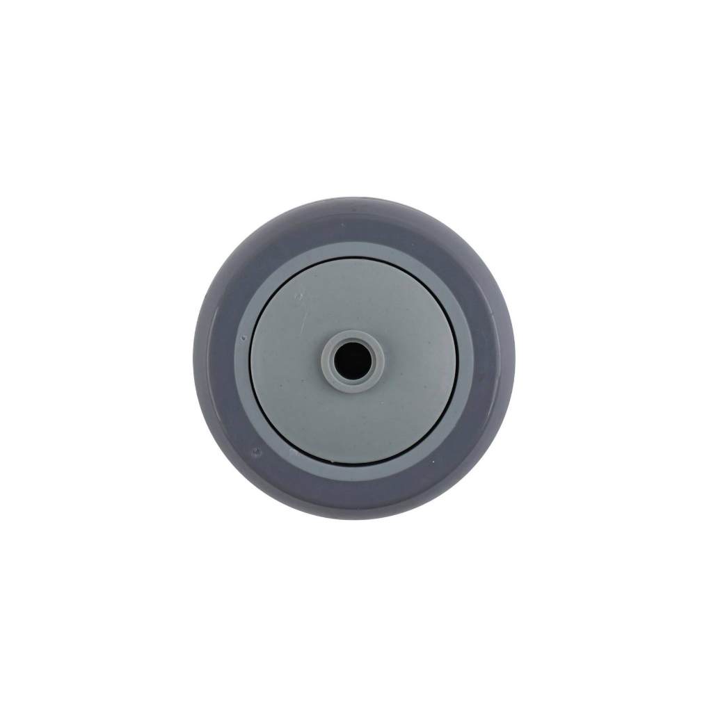75MM GREY URETHANE STAINLESS STEEL WHEEL PREC