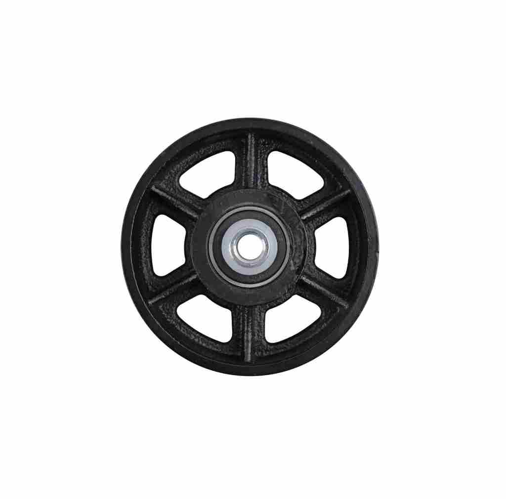 125MM CAST IRON WHEEL PRECISION BEARING