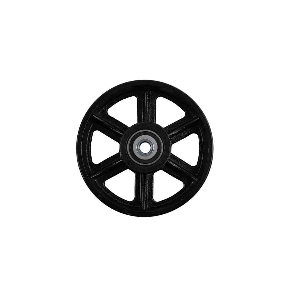 150MM CAST IRON WHEEL PRECISION BEARING