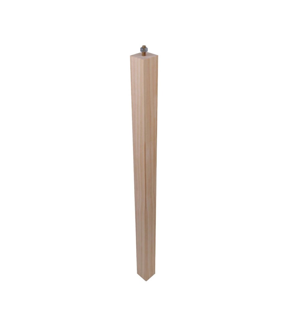 735MM SQUARE PLAIN WOODEN TABL