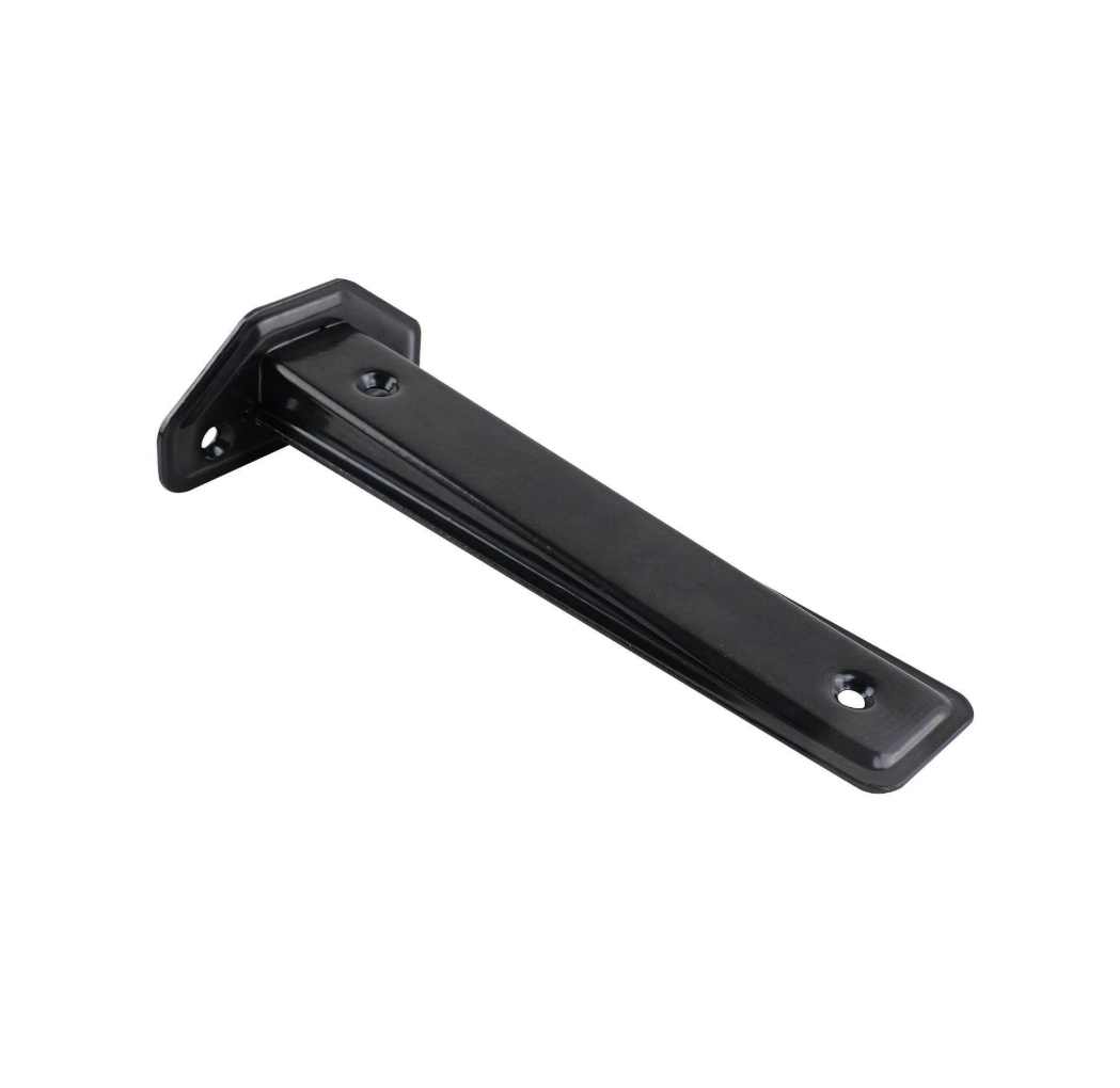 FLOATING SHELF BRACKET 190X38X20MM BLK 