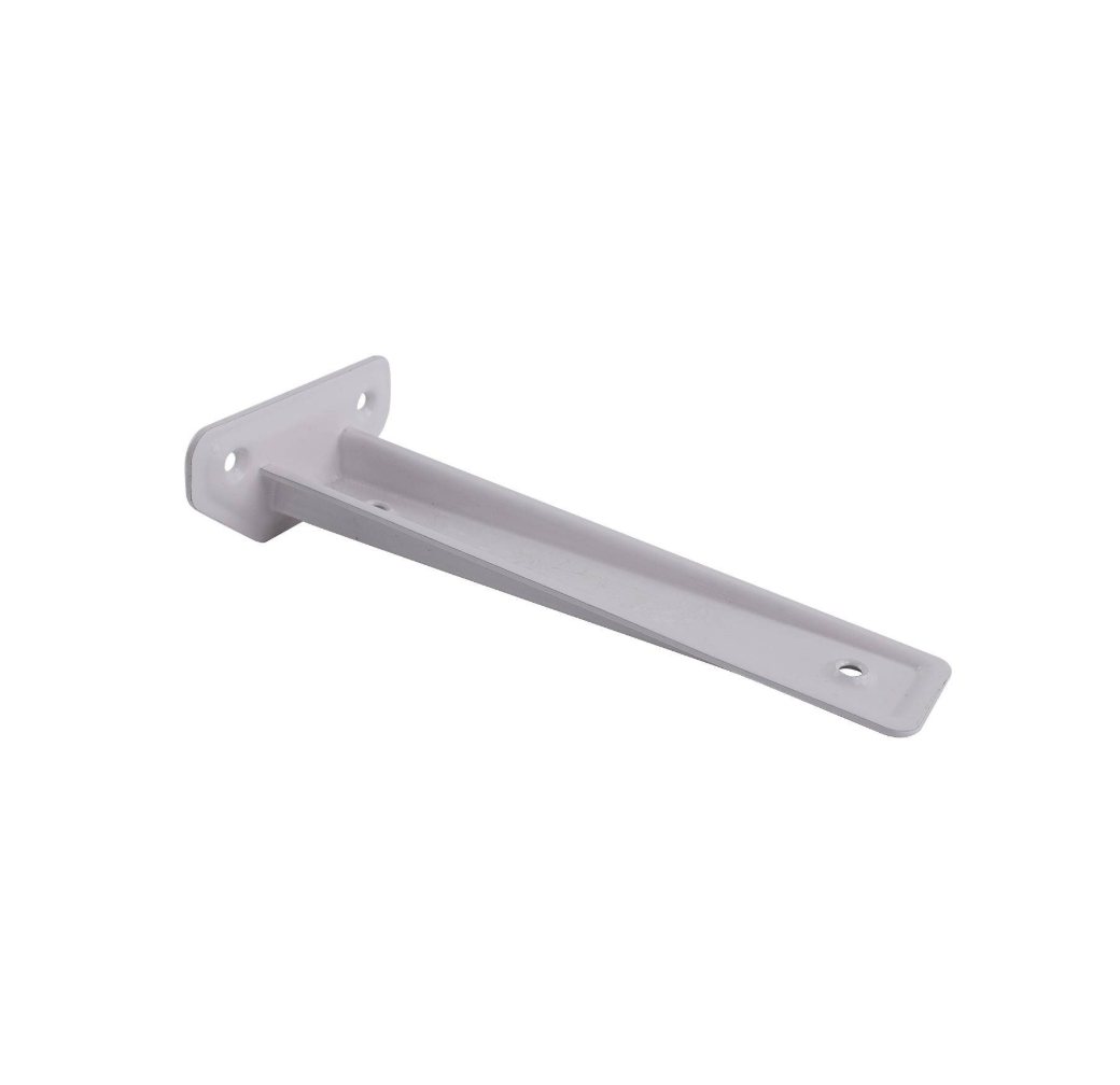 FLOATING SHELF BRACKET 190X38X20MM WHITE