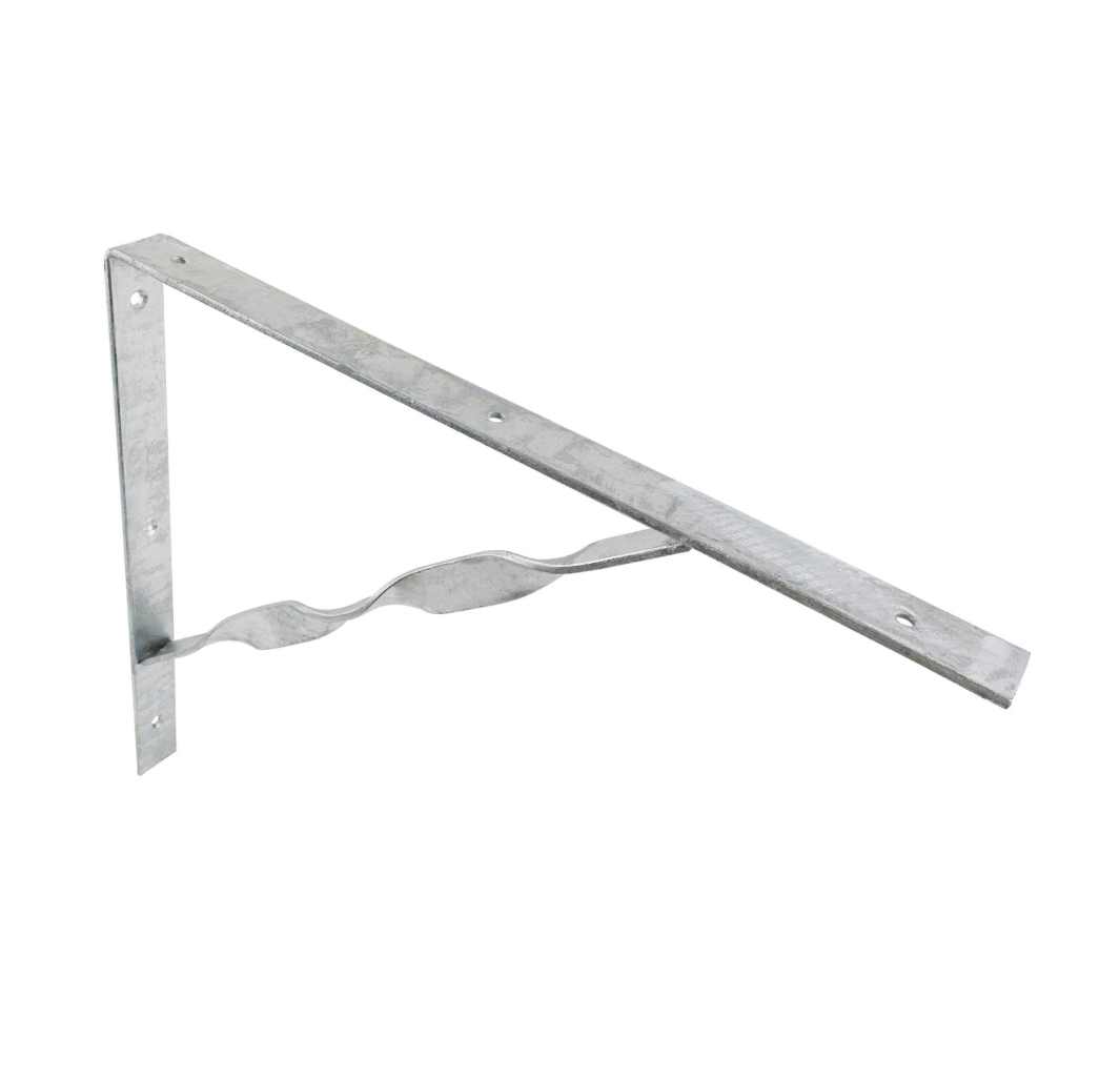 BRACKET H/D TWISTD STY 400X350X30X4MM GALV