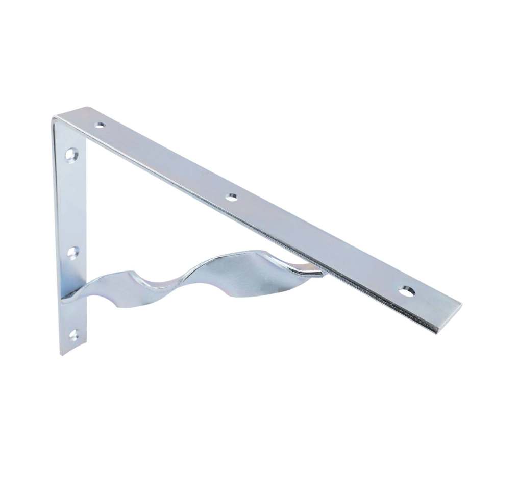 BRACKET TWISTED STAY 250X200X25X3.5MM ZINC
