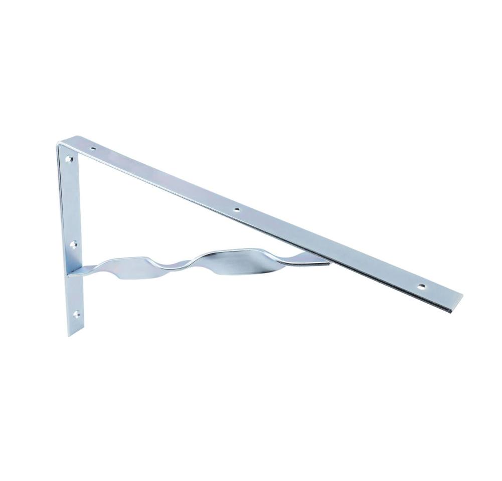 BRACKET TWISTED STAY 400X250X25X4MM ZINC