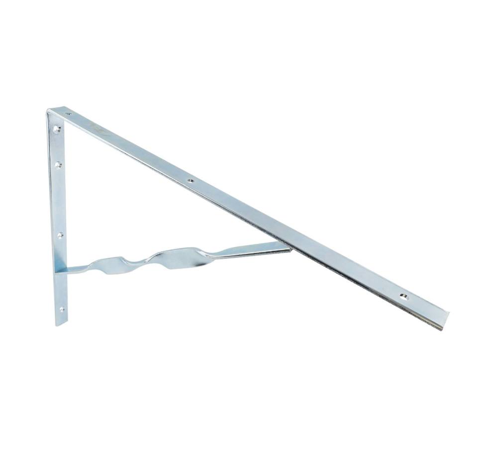 BRACKET TWISTED STAY 500X400X25X4.5MM ZINC
