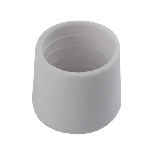 C/TIP RND EXT 32 WHT RUBBER 4PCS