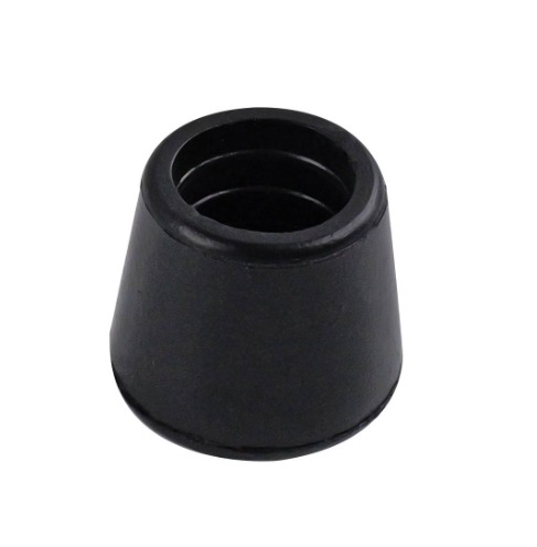 C/TIP RND EXT 16 BLK RUBBER 4PCS