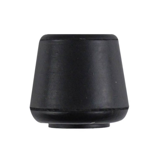 C/TIP RND EXT 19 BLK RUBBER 4PCS