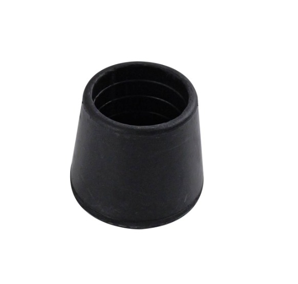 C/TIP RND EXT 32 BLK RUBBER 4PCS