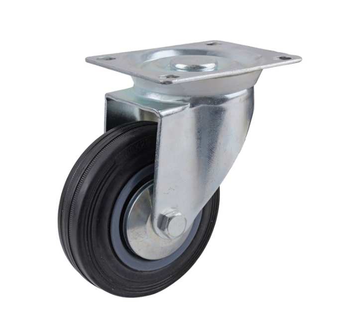 CASTER SEMI ELASTIC RUBBER: 4