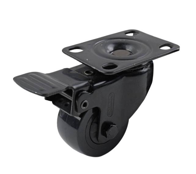 50MM BLACK PVC WITH PP CORE SWIVEL WITH TOTAL