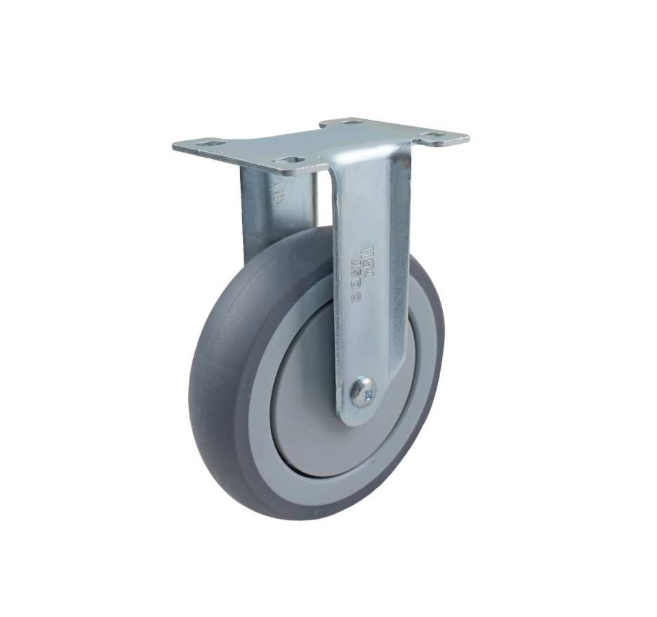 150MM GREY RUBBER FIXED PLATE