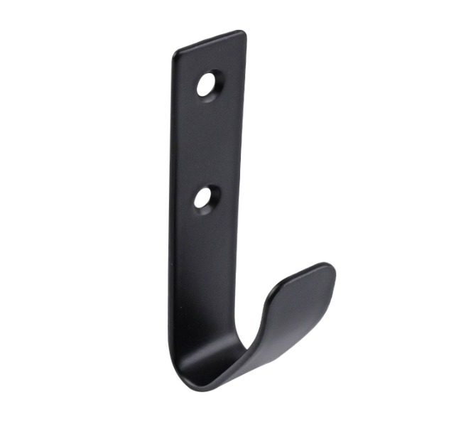 HOOK WALL MOUNT Adoored++ZIETA HOOK BLACK 75626