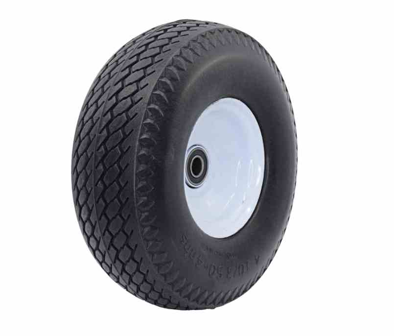 WHEEL FLATFREE 350X4 STEEL 5/8