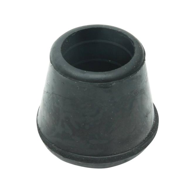 19MM RUBBER LEG TIP BLACK