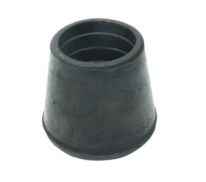 25MM RUBBER LEG TIP BLACK