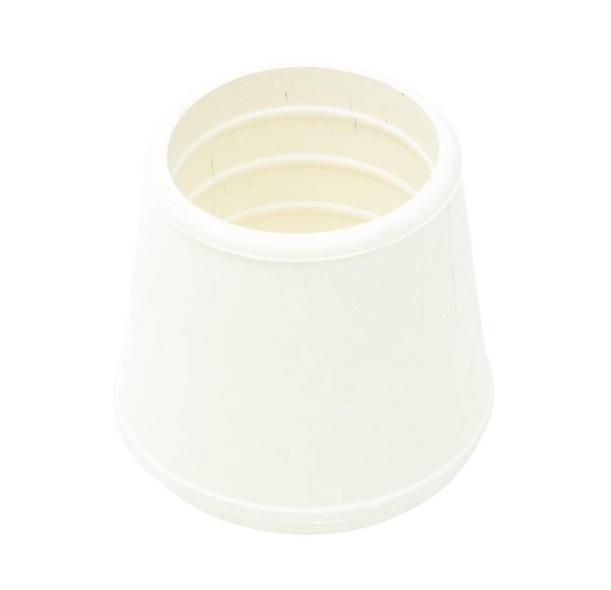 28MM RUBBER LEG TIP WHITE