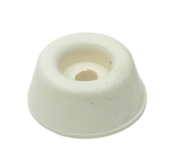 RUBBER BUFFERSWHT 22MM