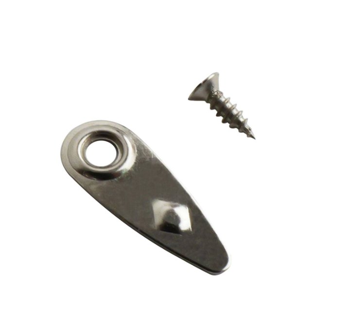 FRAME STAY NICKEL PLATED PK 16