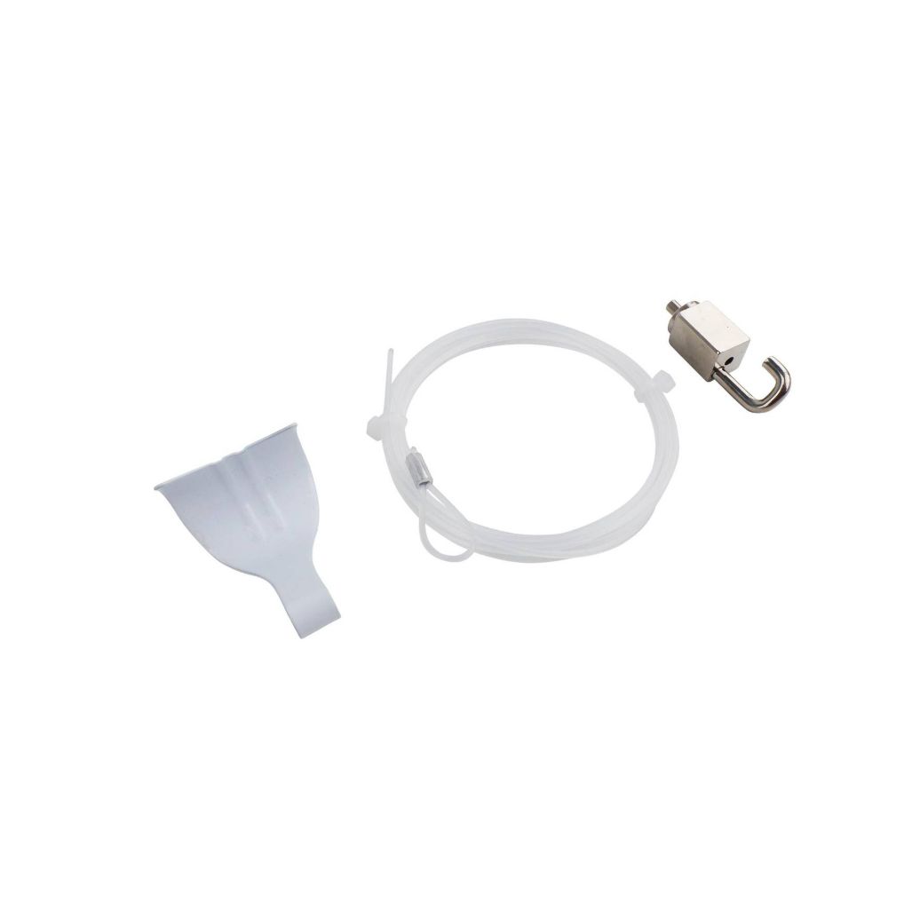 8KG WHITE ADJUSTABLE HOOK MOULDED HOOK &