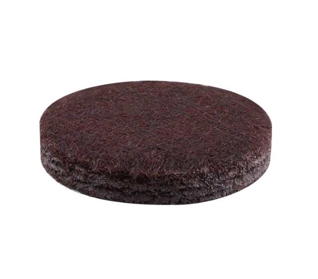 Ultimate 1-1/2 in. Brown Round Self-Adhesive Furniture Felt Pads with Gorilla Glue Technology (48-Pack)