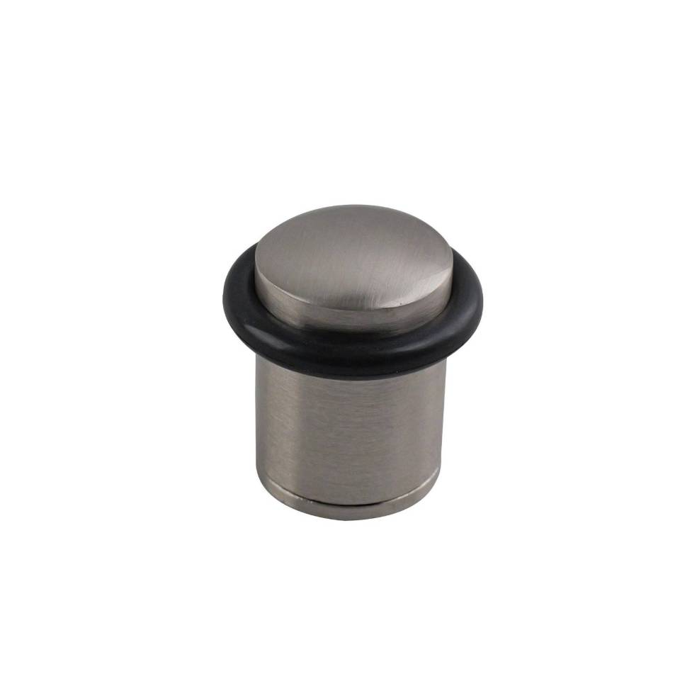 DOOR STOP TALL SATIN CHROME
