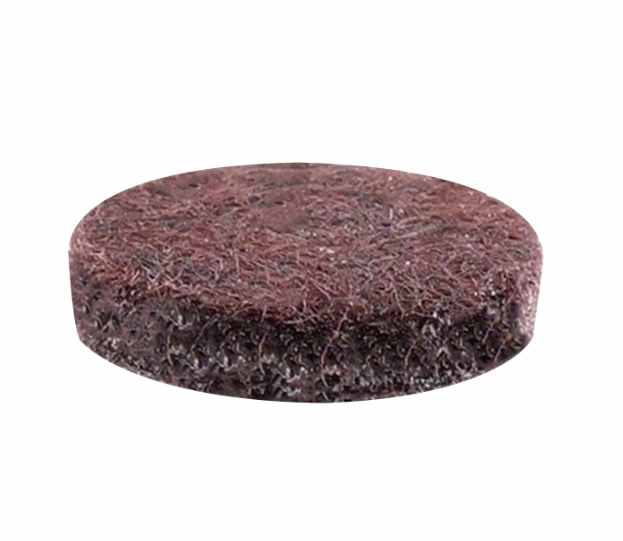 3/4 in. Brown Round Felt Heavy Duty Self-Adhesive Furniture Pads (20-Pack)