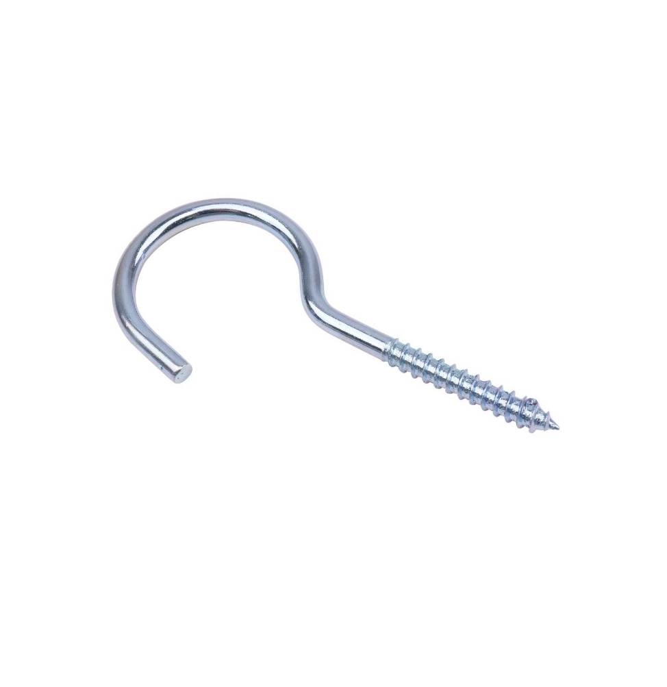 95MM ZINC PLATED SCREW HOOK 5.0X32X95X38MM X