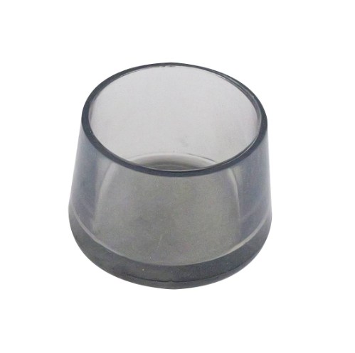 SS CHAIR TIP CLEAR TINTED 7/8