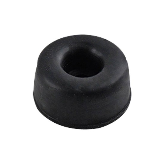 DOOR STOP SCREW-IN RUBBER BLACK 10XØ20