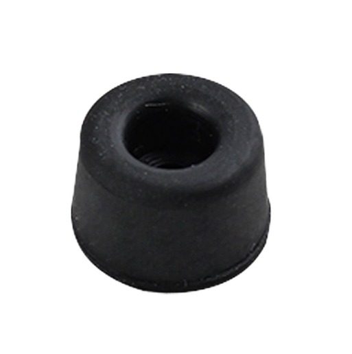 DOOR STOP SCREW-IN RUBBER BLACK 9XØ16