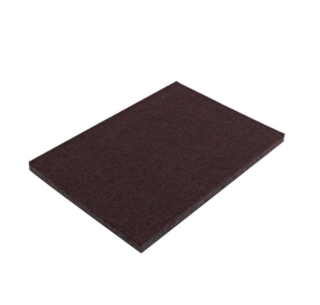 SS GG 4 1/4���� BROWN FELT BLANKET 2 PC