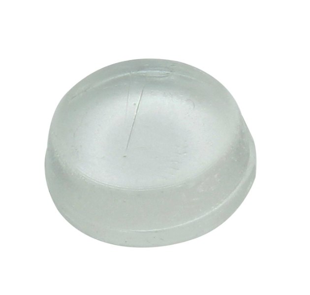 SS GB 1/2 IN CLEAR BUMPERS - 48 PC