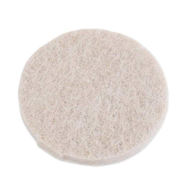 30PC BEIGE FELT 1-1/2
