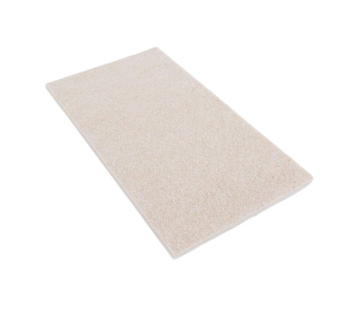 2PC FELT BLANKET BEIGE 3-1/2X6