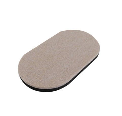 4 PC OVAL FELT FURNITURE SLIDERS